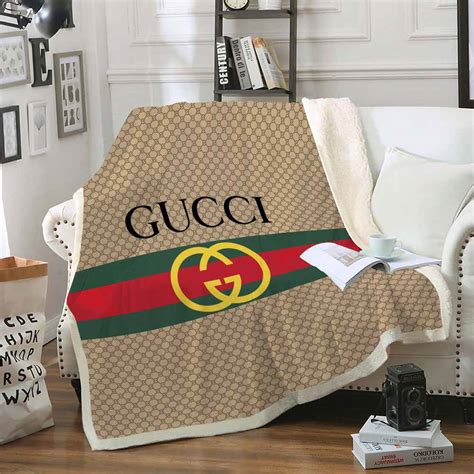 authentic gucci blanket|gucci blanket and bedding sets.